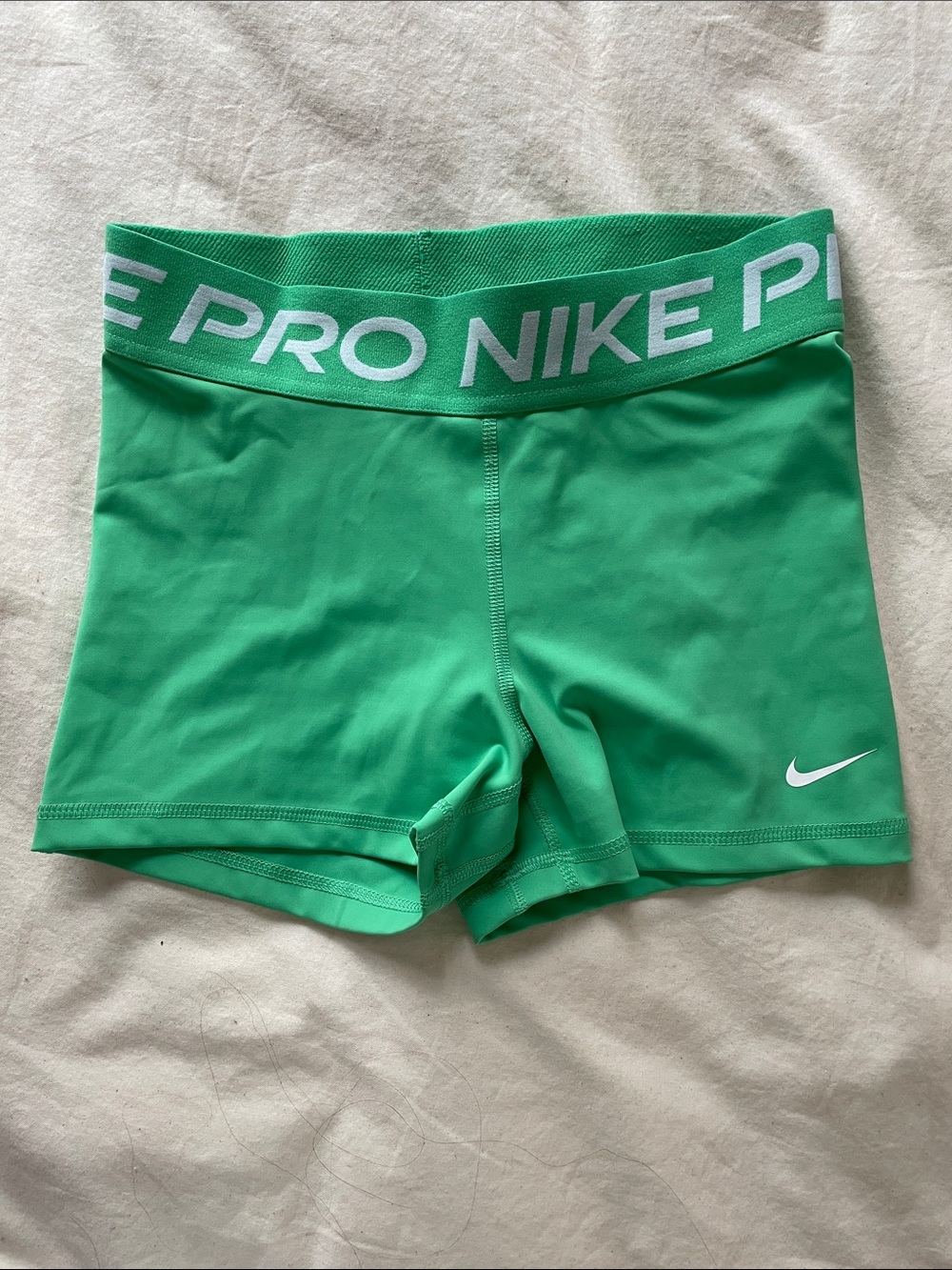 Nike Green Performance Compression Shorts